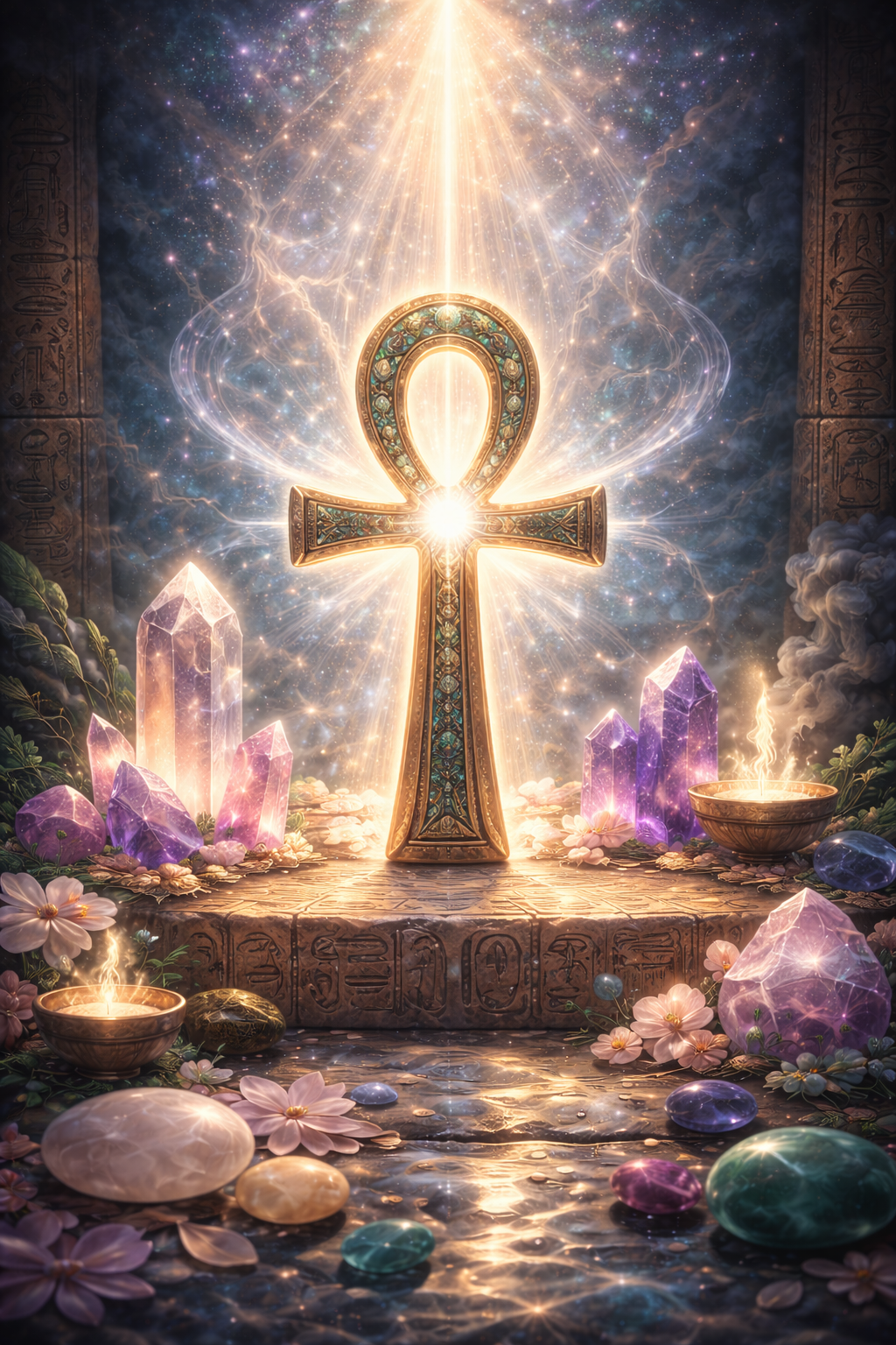 Limpieza con cruz de Ankh
